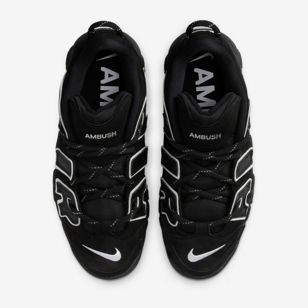 Ambush x Nike Air More Uptempo Black White